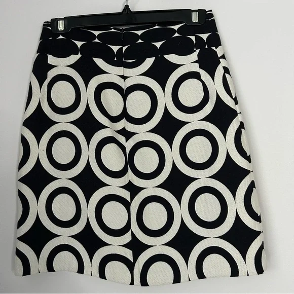 Desigual Circle Pattern Monochrome Skirt - Picture 3 of 7